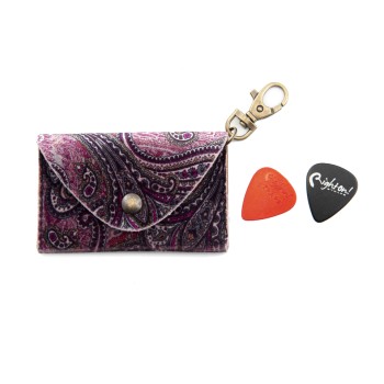 Righton! Straps Pick Pounch Paisley Burgundy