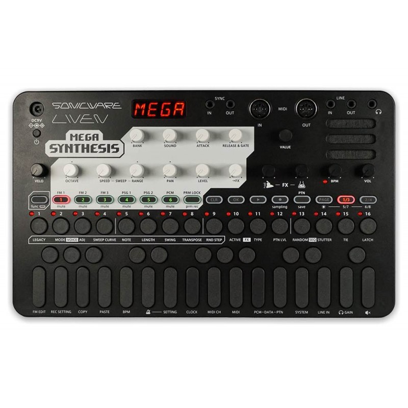 Sonicware Liven Mega Synthesis