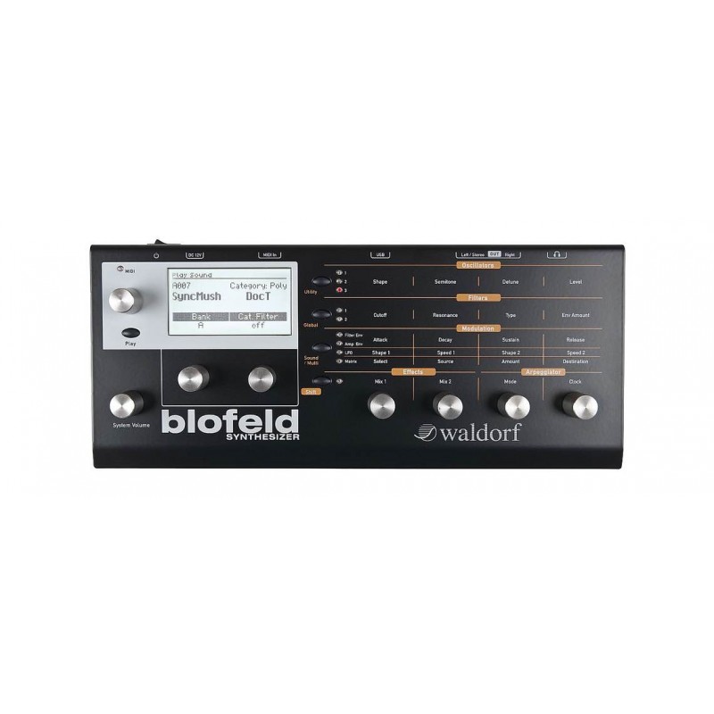 Waldorf Blofeld Black promo