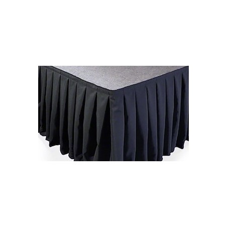 SKIRT-V40 SkirtVelvet Pleat.6mx40cm
