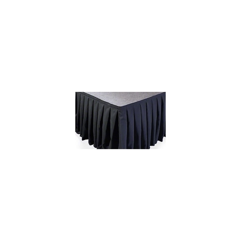 SKIRT-V60 SkirtVelvet Pleat.6mx60cm