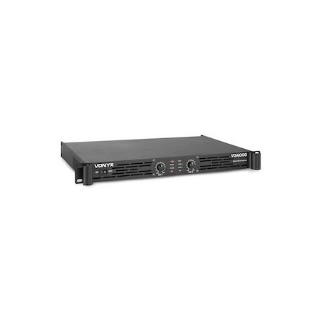 VDA1000 PA Amplifier 1U 2 x500W
