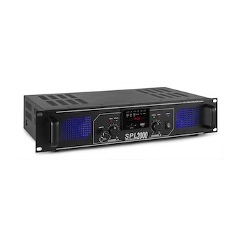 SPL 2000MP3 Amplifie blue LED+EQ BL