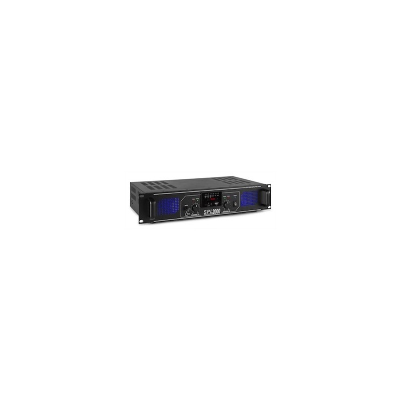 SPL 2000MP3 Amplifie blue LED+EQ BL