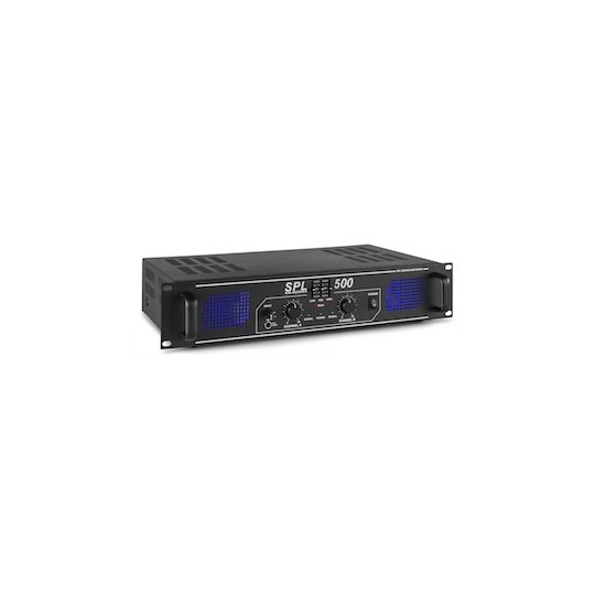 SPL 500 Amplifier 2x 250W EQ BLK