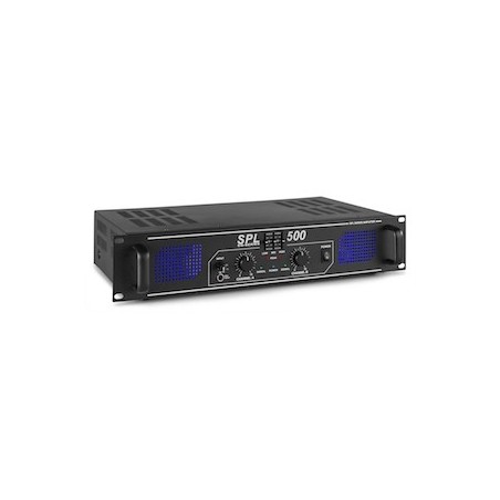 SPL 500 Amplifier 2x 250W EQ BLK