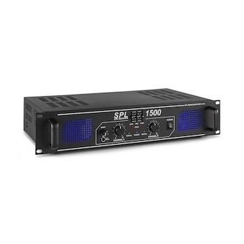 SPL 1500 Amplifier 2x 750W EQ BLK