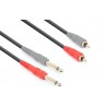 CX324-3 Cable 2x6.3M-2xRCA M 3.0m