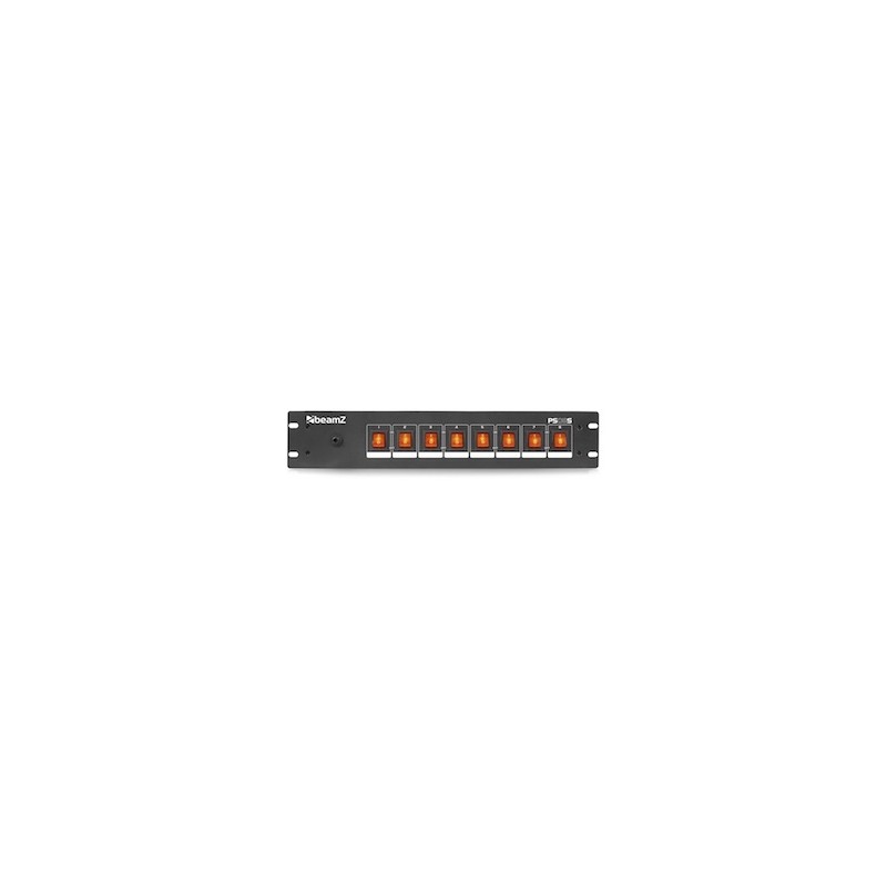 PS08S Switch panel 8ch Schuko