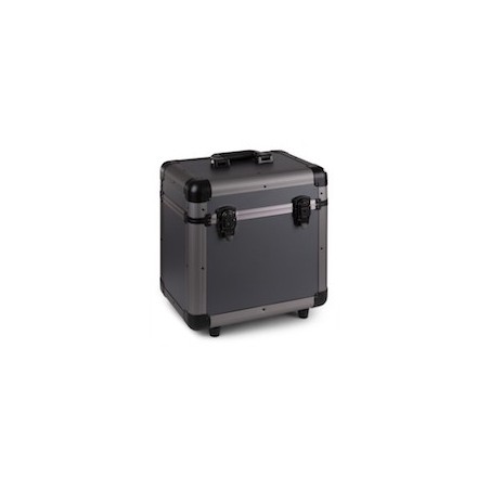 RC80 12Vinyl Record Case Titanium