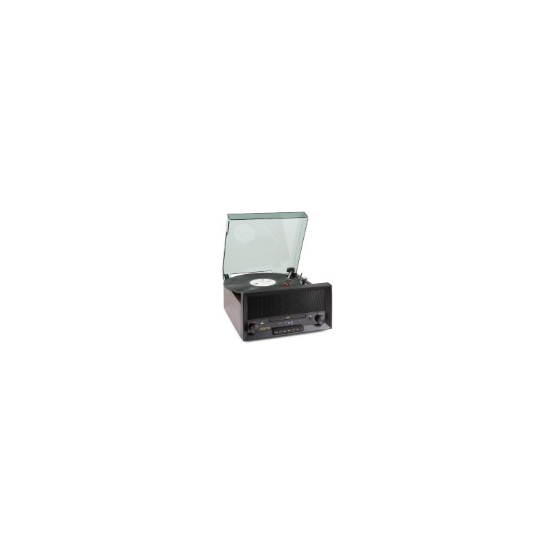 RP135W Record Player 60 Dark Wood