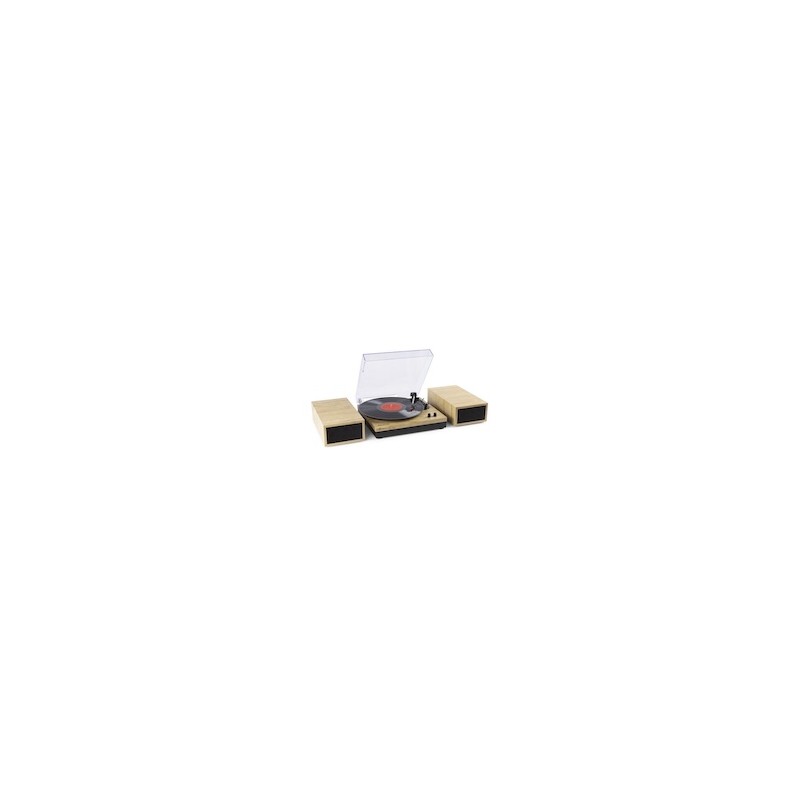 RP165L Record Player+Sp.BT LightWood