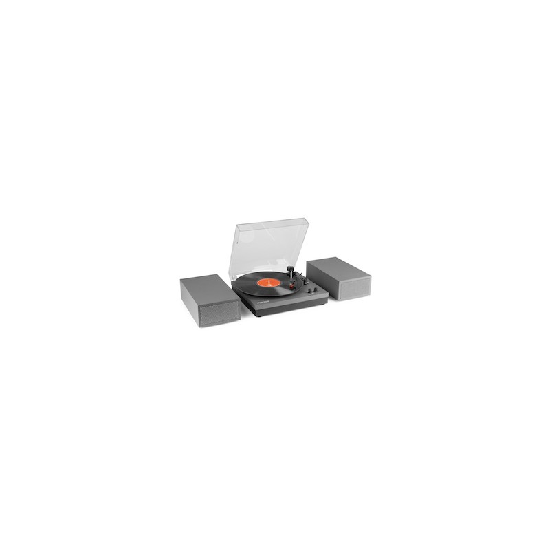 RP165G Record Player+Sp.BT Met.Gr.