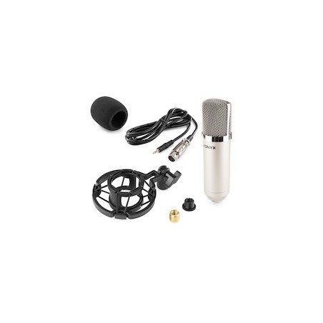 CM400 Studio Cond. Micro 48V Silver