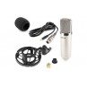 CM400 Studio Cond. Micro 48V Silver