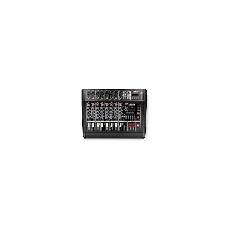 AM8A 8 Channel Amplified Mixer BT
