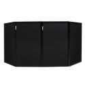 DB2B Foldable DJscreen 120x70x4 Bl