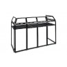 DB5 Pro DJ Alum.Booth Large 2.0m B/