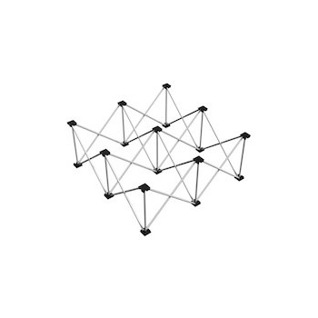 Spider D750 Risers 1x1 Alum. 40cm 