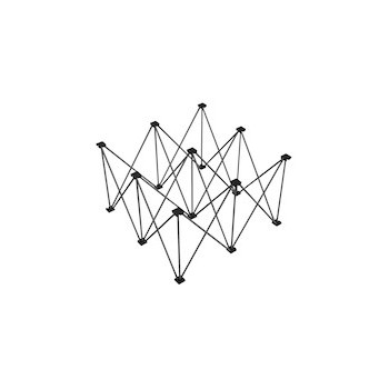 Spider D750 Risers 1x1 Black 60cm 