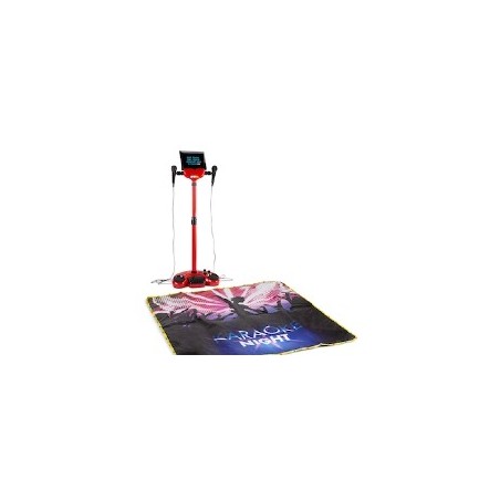 KSM15R Karaoke Stage Set Red+Mat