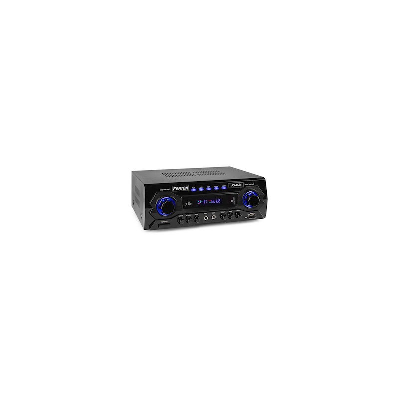 AV460 Karaoke Amp. 2x250W BT,IRC