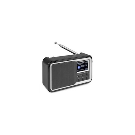 Anzio Portable DAB+ BT FM Batt Blk
