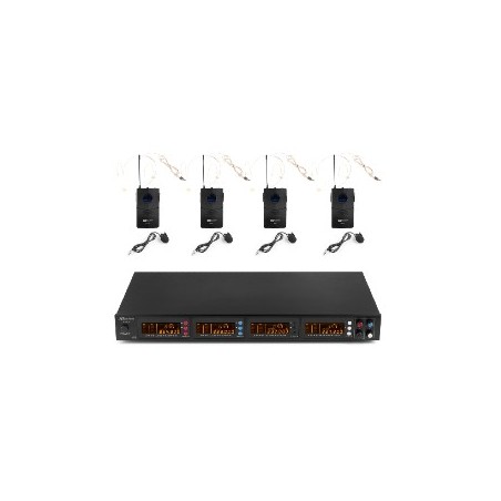 PD504B Wirel.Micro UHF 4 x 50ch 4 B