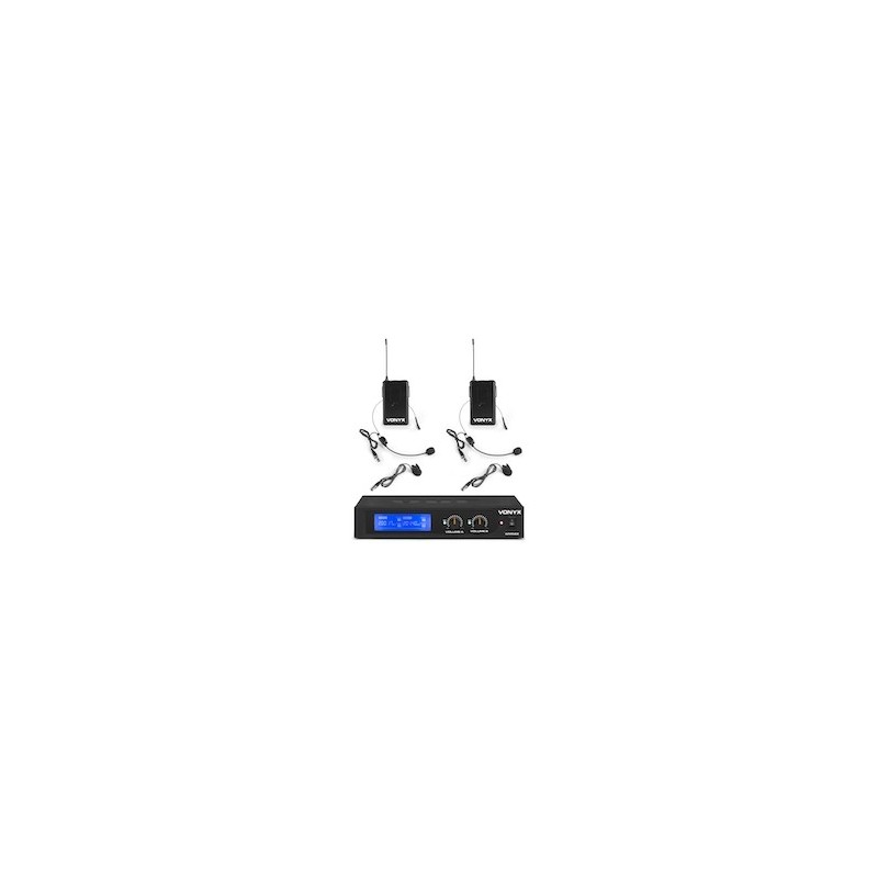 WM522B Micro VHF 2CH 2BP+headset
