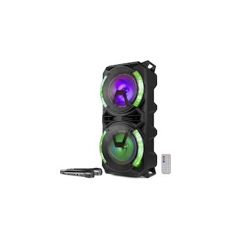 LIVE280 KaraokeStation 2x8BT Batt/2mic