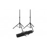 LS01K Kit 2xSpeak.Stand,Bag1.8m30kg