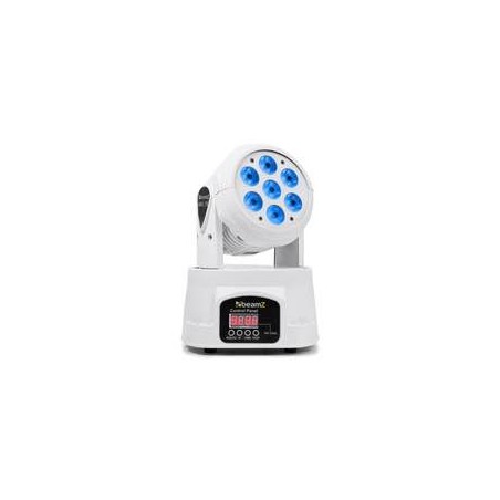 MHL74 Wash 7x10W QUAD 12chDMX WHITE