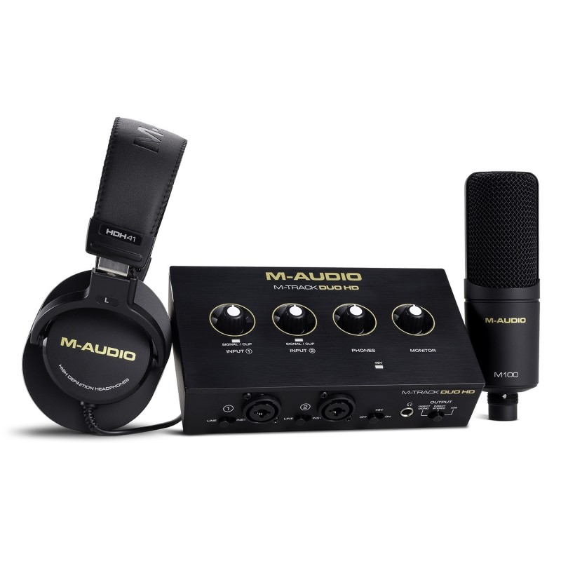 M-Audio M-Track Duo HD Producer Pack