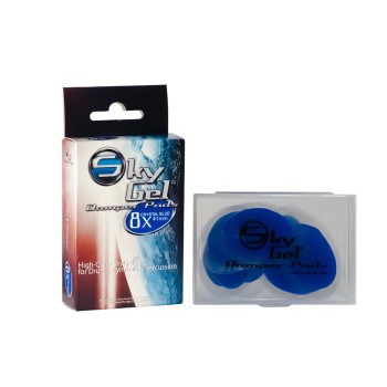 Crystal Blue Damper Pads (8 Pads) in box