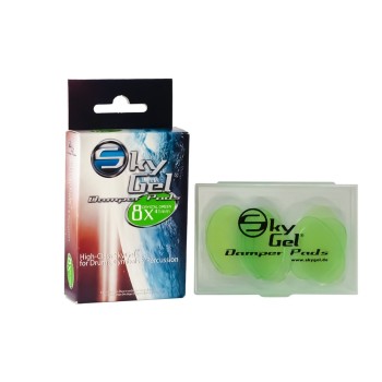 Crystal Green Damper Pads (8 Pads) in box