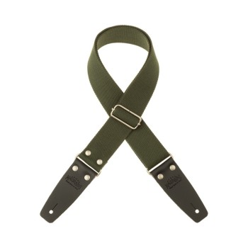 Stripe SC Entry Verde 5 cm terminali Nero fibbia Argento