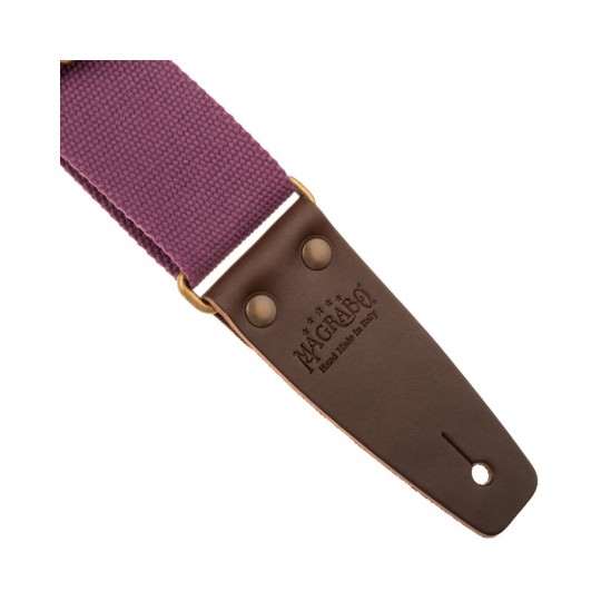 Stripe SC Entry Prugna 5 cm terminali Marrone Scuro fibbia Ottone
