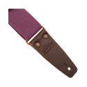 Stripe SC Entry Prugna 5 cm terminali Marrone Scuro fibbia Ottone