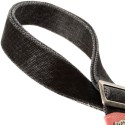 Stripe SS Cotton Washed Nero 5 cm terminali Colors Litchy, fibbia Recta Argento Stripe SS Cotton Washed Nero 5 cm terminali Colors Litchy, fibbia Recta Argento