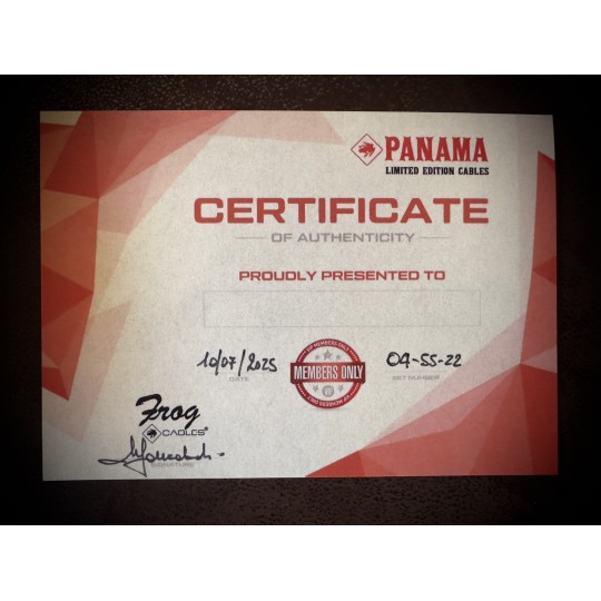 PANAMA - Limited Edition Cables PANAMA - Limited Edition Cables