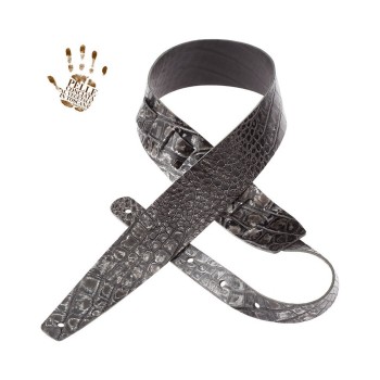 Holes HC Embossed Cocco Dalma Argento 6 cm