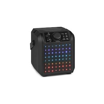 KAR50B Karaoke Sp. 2Mic.BT LED BLK