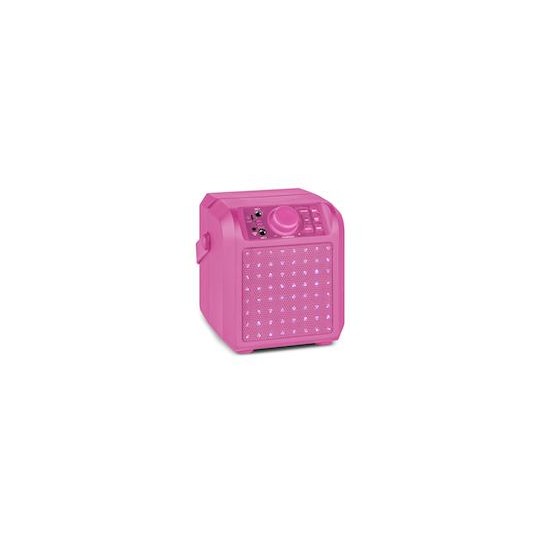 KAR50PKaraoke Sp.2Mic.BT LED PINK