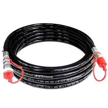 CO2 high pressure hose 3/8 Male - Female - 15 m