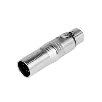 Adapter 3 Pole XLR Female - 5 Pole XLR Male