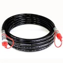 CO2 high pressure hose 3/4 Male - Female - 10 m