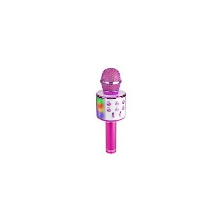 KM15P Karaoke Micro BT/MP3 LED Pink