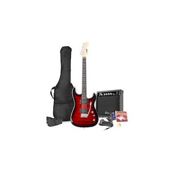 GigKit Electr.PGGuitar Pack D.Red