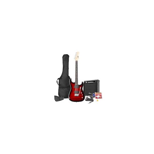 GigKit Electr.PGGuitar Pack D.Red