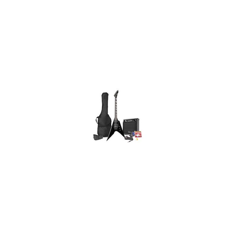 GigKIt Electr.RockGuitar pack Black